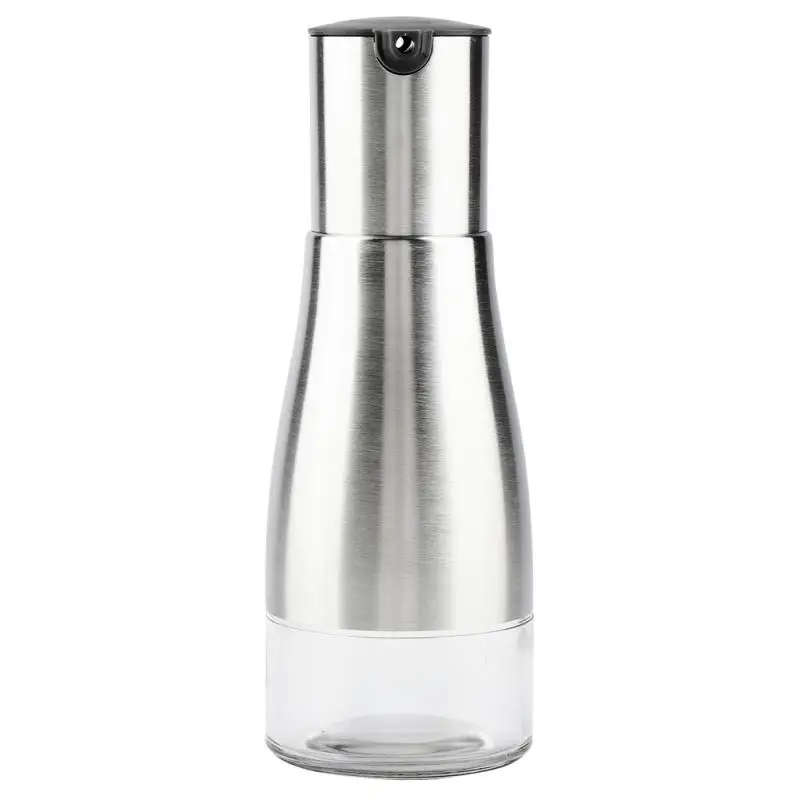 Домашний 320 мл портативный из нержавеющей стали стеклянная бутылка для масла