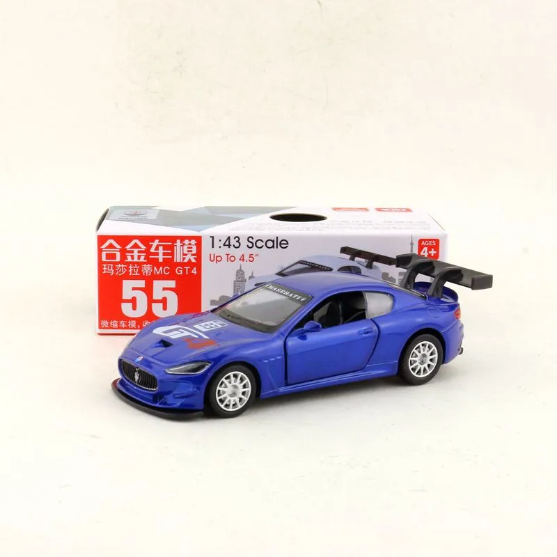 Масштаб 1:43/литая Игрушечная модель/Maserati MC GT4/спортивный гоночный