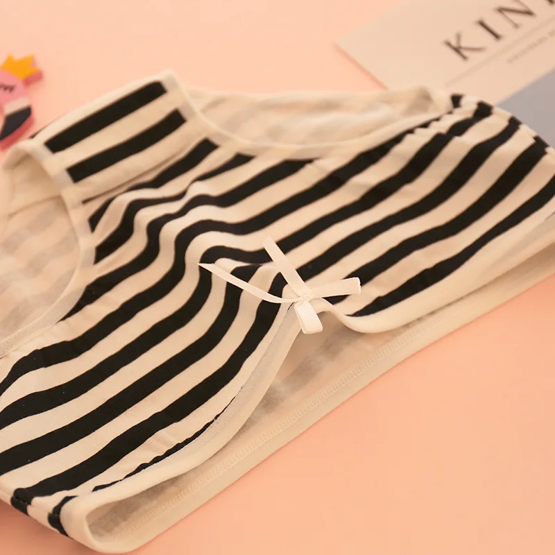 Новинка 2019 Симпатичные Хлопковые женские трусики в темно синюю полоску для