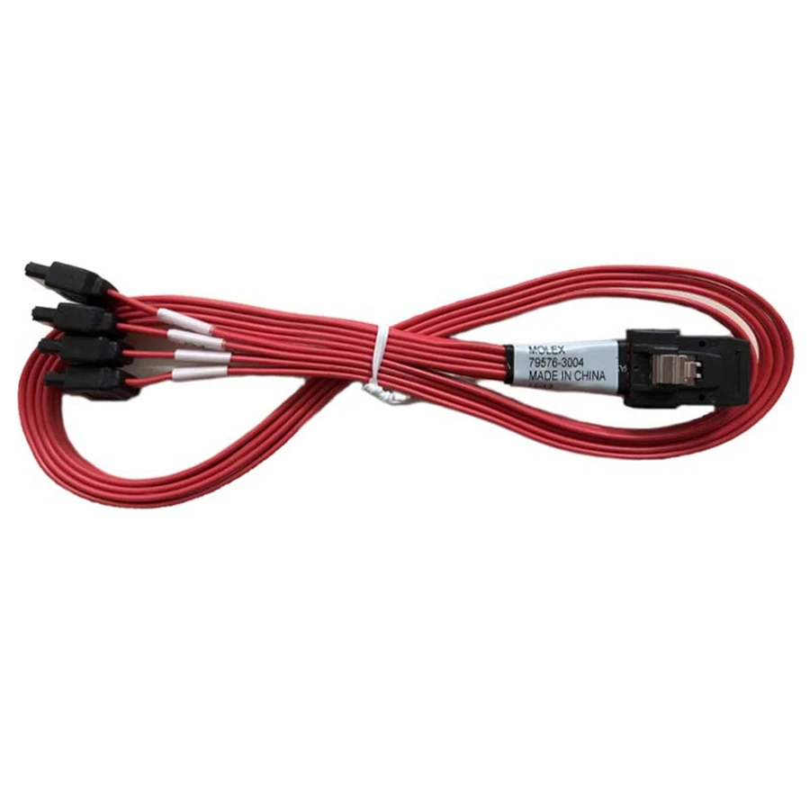 Eastforfuy Avago LSI LSI00259 CBL-SFF8087-SATASB-06M 60 см SFF-8087 SATA x4 6 ГБ/сек. SAS кабели |