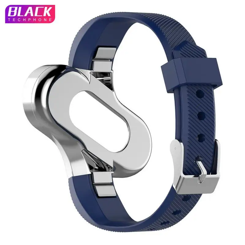 Силиконовый сменный ремешок для наручных часов браслет из нержавеющей стали Xiaomi