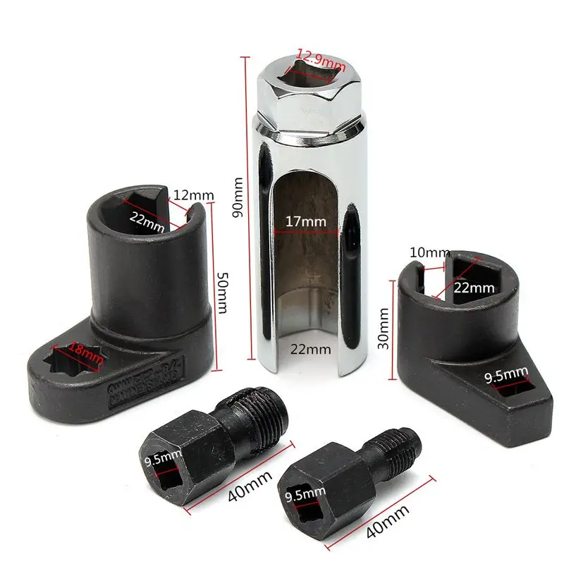 5 шт. O2 резьбовые гаечные ключи с кислородным датчиком устанавливаемый гаечный