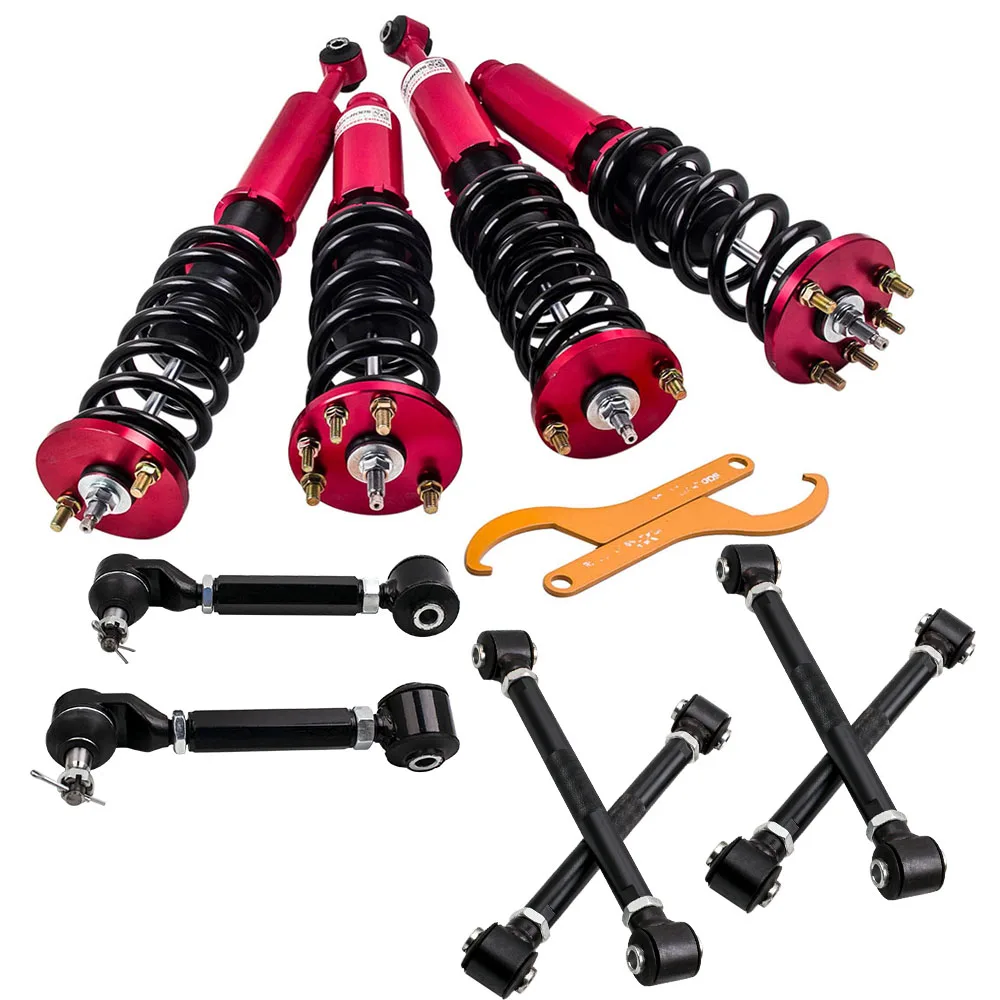 

Coilover Suspension For Honda Accord 2003 2004 2005 2006 2007 Coilovers Kit Coil Spring Strut with Control Arms