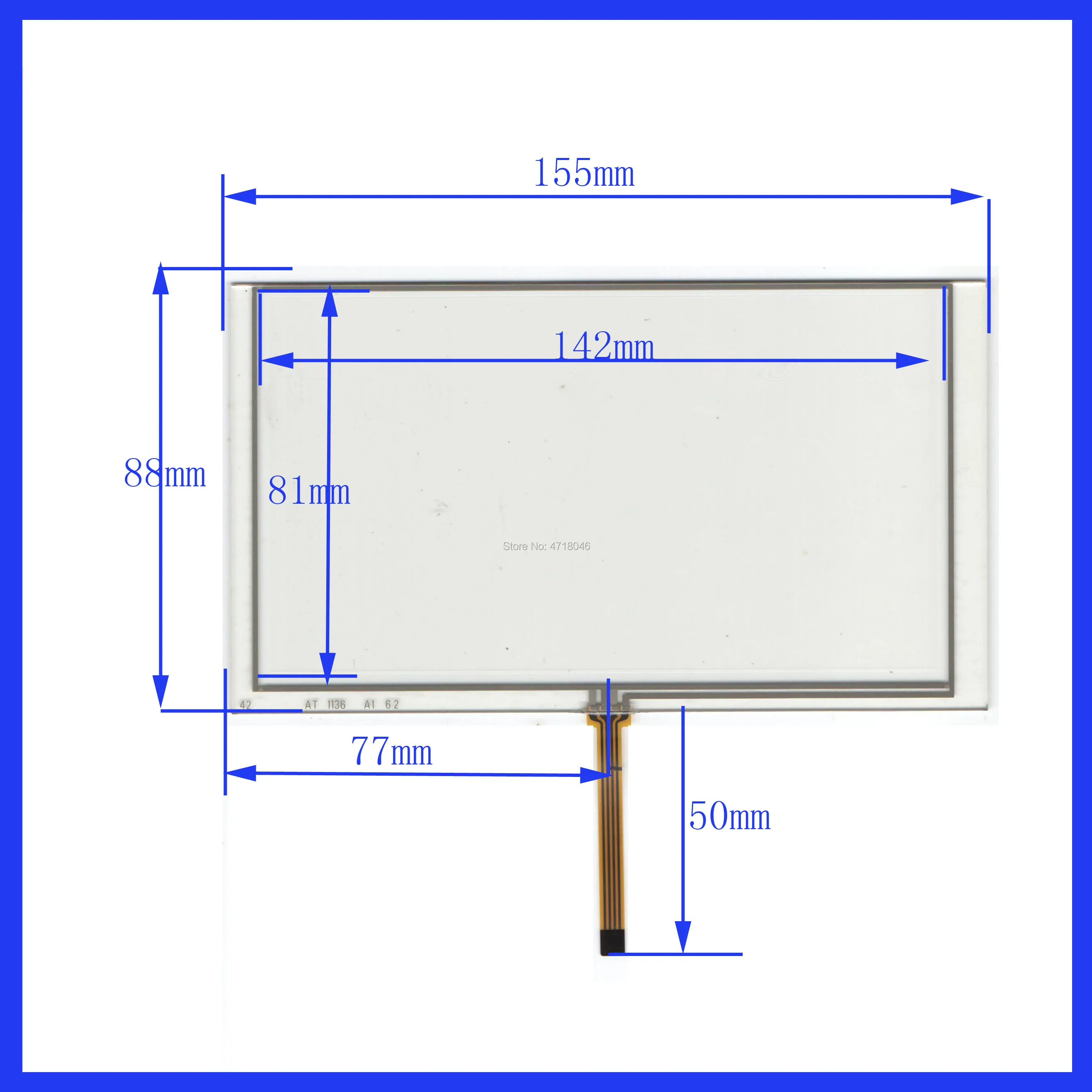 wholesale 10PCS/Lot AT1136 155*88mm 6.2inch 4lines resistance screen for car DVD redio this is compatible 155mm*88mm
wholesale 10PCS/Lot AT1136 155*88mm 6.2inch 4lines resistance screen for car DVD redio this is compatible 155mm*88mm