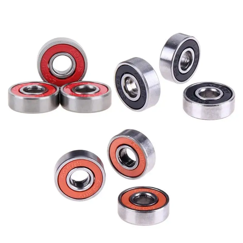 

10Pcs 608 RS Ball Bearing ABEC-9 ABEC-7 8X22X7 mm Deep Groove Steel Sealed Ball Bearings 608RS 608-RS 608rs Bearing Hot New