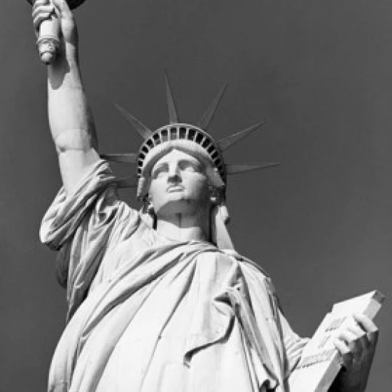 Крупным планом Статуя Свободы Нью Йорк США плакат печать (18x24)|Таблички и знаки| |