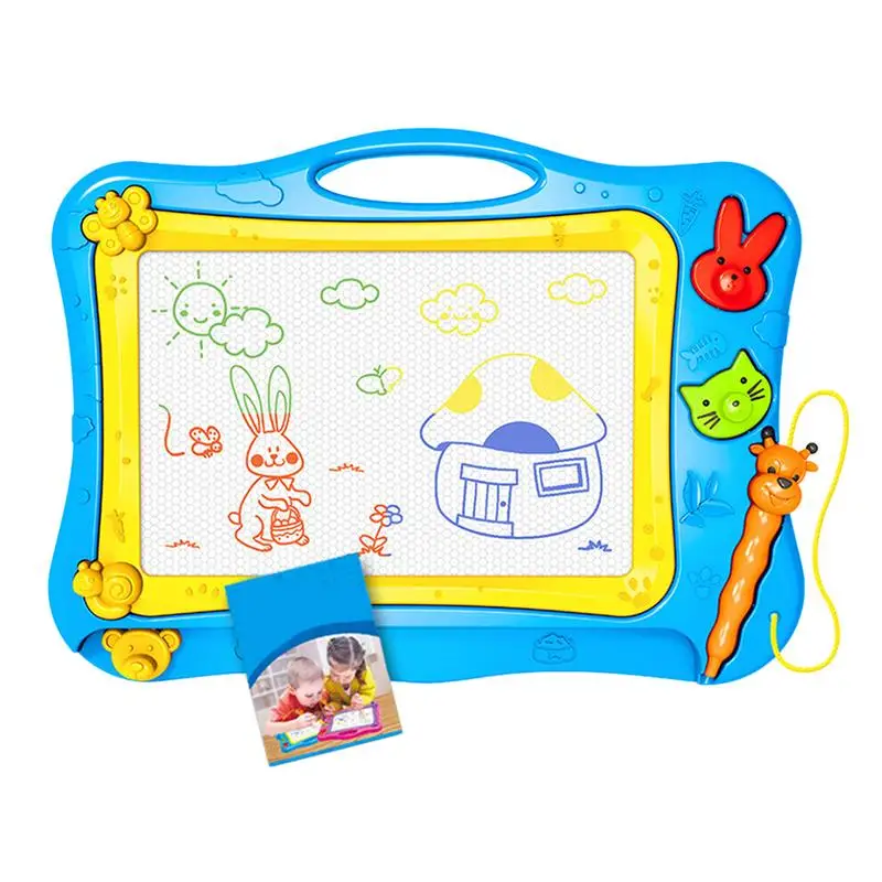 

Colorful Magnetic Drawing Board Large Baby Painting Graffiti Writing Board Erasable Doodle Boards Themed Educational Toys fit