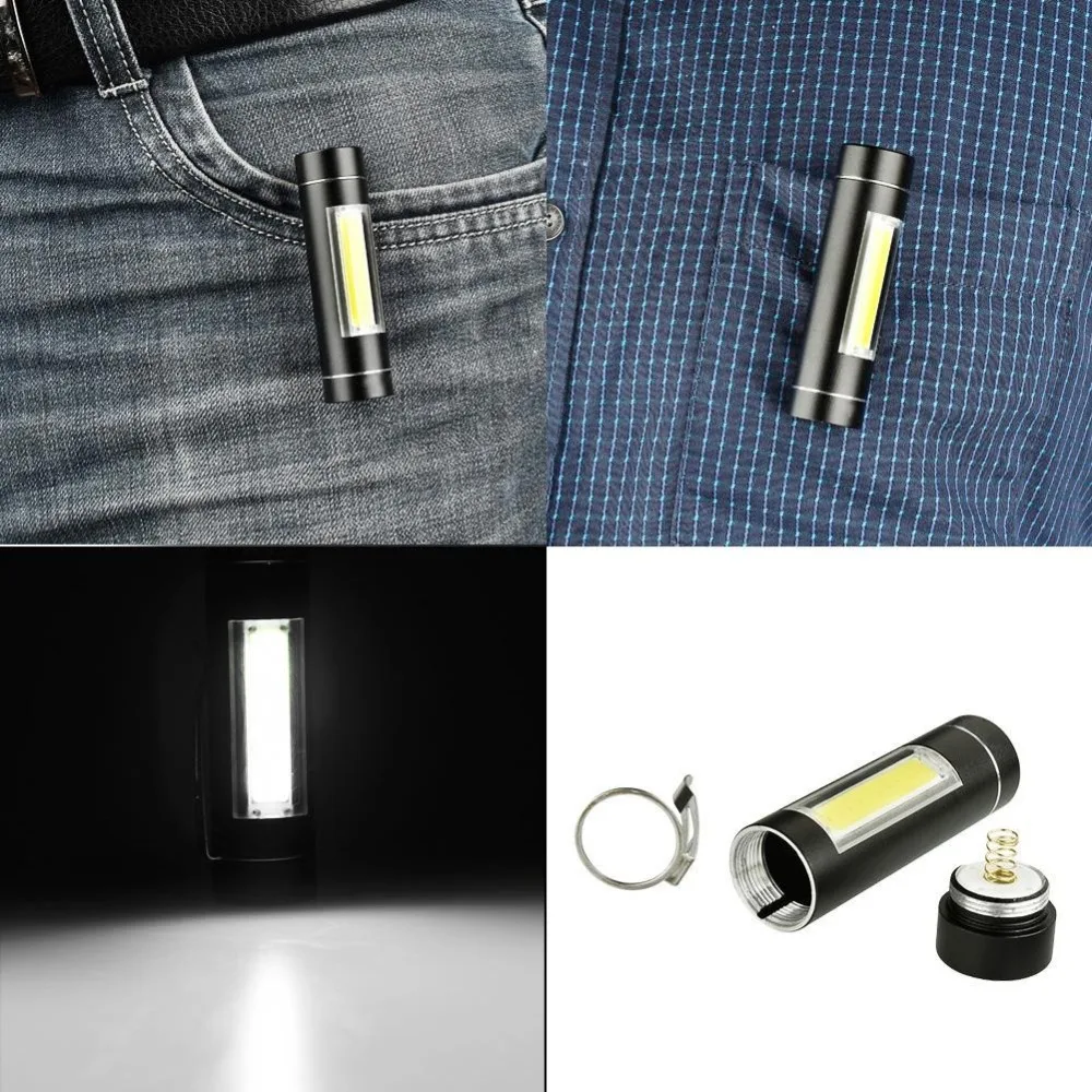

Waterproof Mini Pocket Light LED Flashlight AA Battery Torch Penlight Easy To Carry Lantern Powerful Led Light For Outdoor