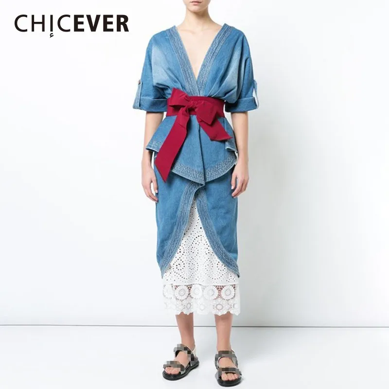 CHICEVER комплект из двух предметов V средства ухода за кожей шеи короткий рукав