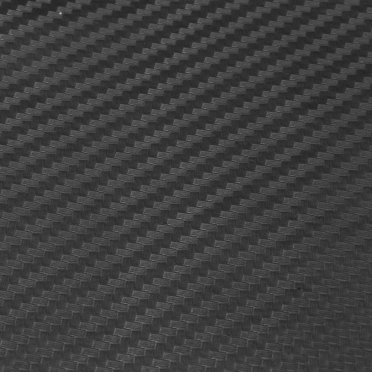 250x65 см универсальная черная 3D углеродная волоконная виниловая пленка для