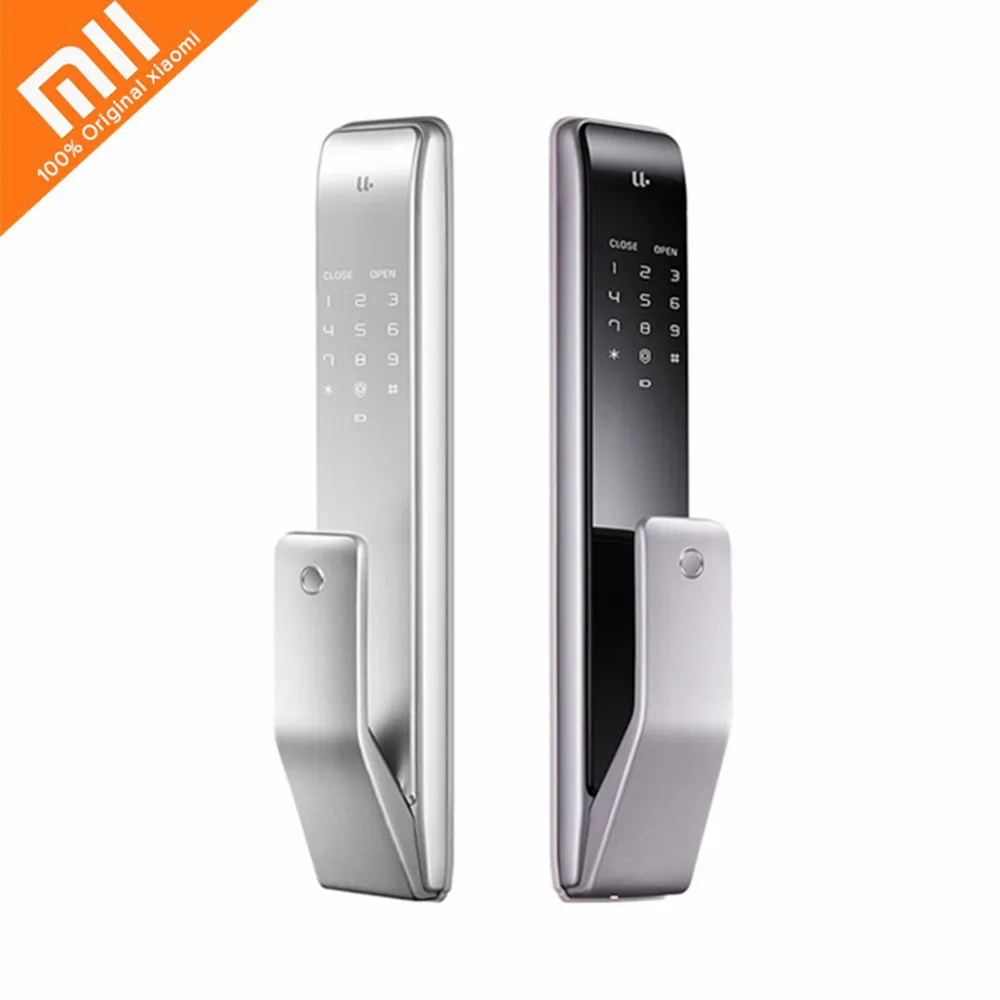 Xiaomi M2 автоматический Скользящий замок отпечатков пальцев интегрированный Push-Pull
