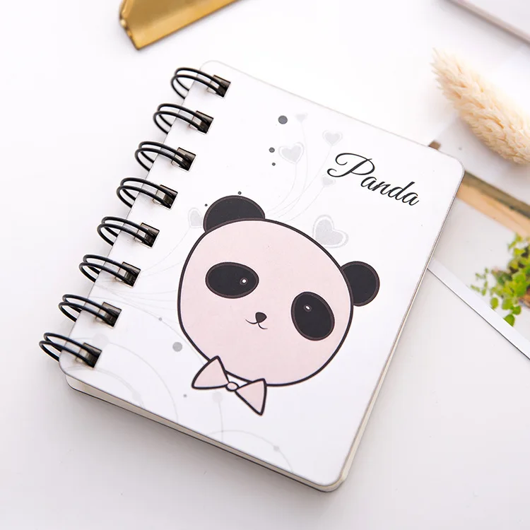 Мультфильм Kawaii Еженедельный планировщик катушки блокнот программа детский