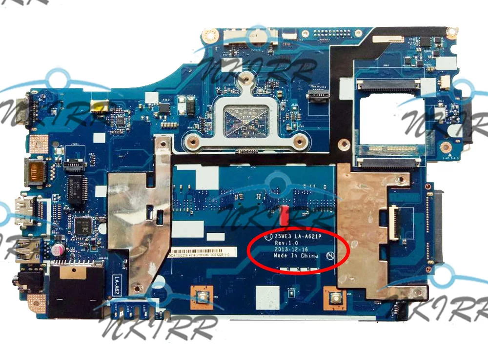 Z5WE3 LA A621P NB.C3A11.001 NBC3A11001 2955U DDR3 материнская плата для Aspire E1 510 510G 510P|Материнские платы
