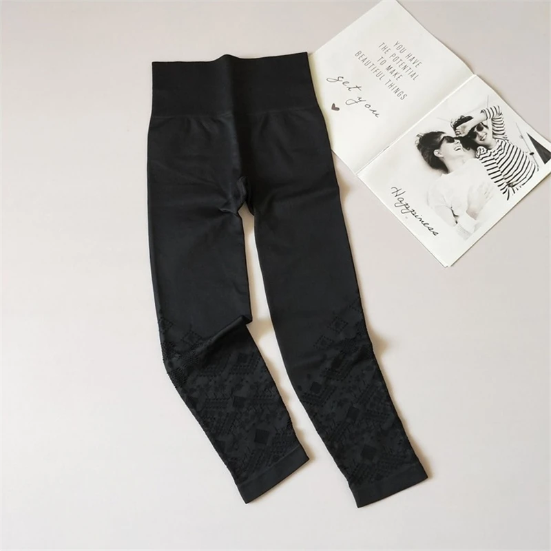 Открытые красные штаны для йоги с высокой талией Сексуальные Спортивные