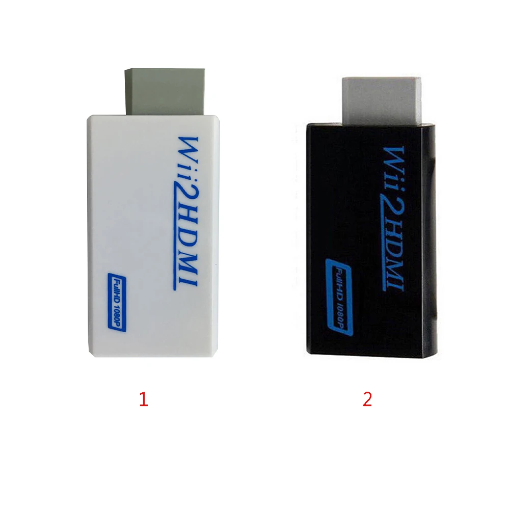 2019 Новый HDMI конвертер Поддержка FullHD 720P 1080P 3 5 мм аудио для Wii 2HDMI адаптер