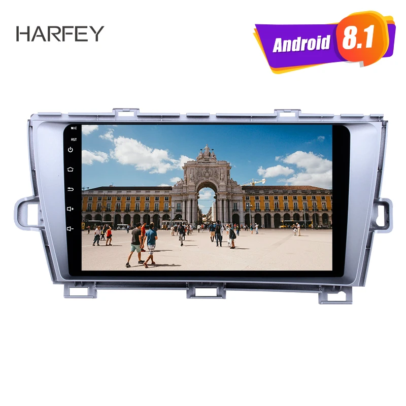 Harfey для Toyota Prius 2009 2013 HD сенсорный радиоприемник 9 дюймов Android 8 1 с левым рулем GPS