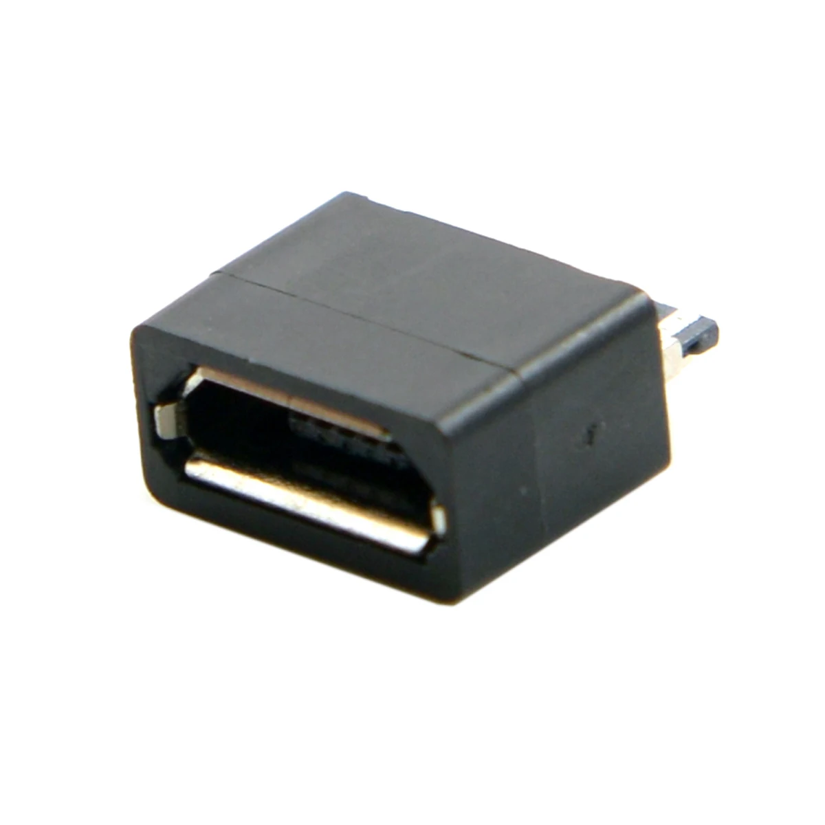 Jimier 50 шт. Micro USB Тип B 5-контактный гнездовой разъем адаптера паяльного типа