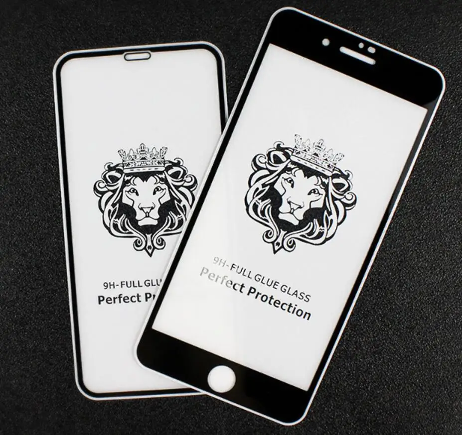 CAMDEMS 10 шт. 2.5D полное клеевое закаленное стекло полная Защита экрана для iphone 12 12pro max