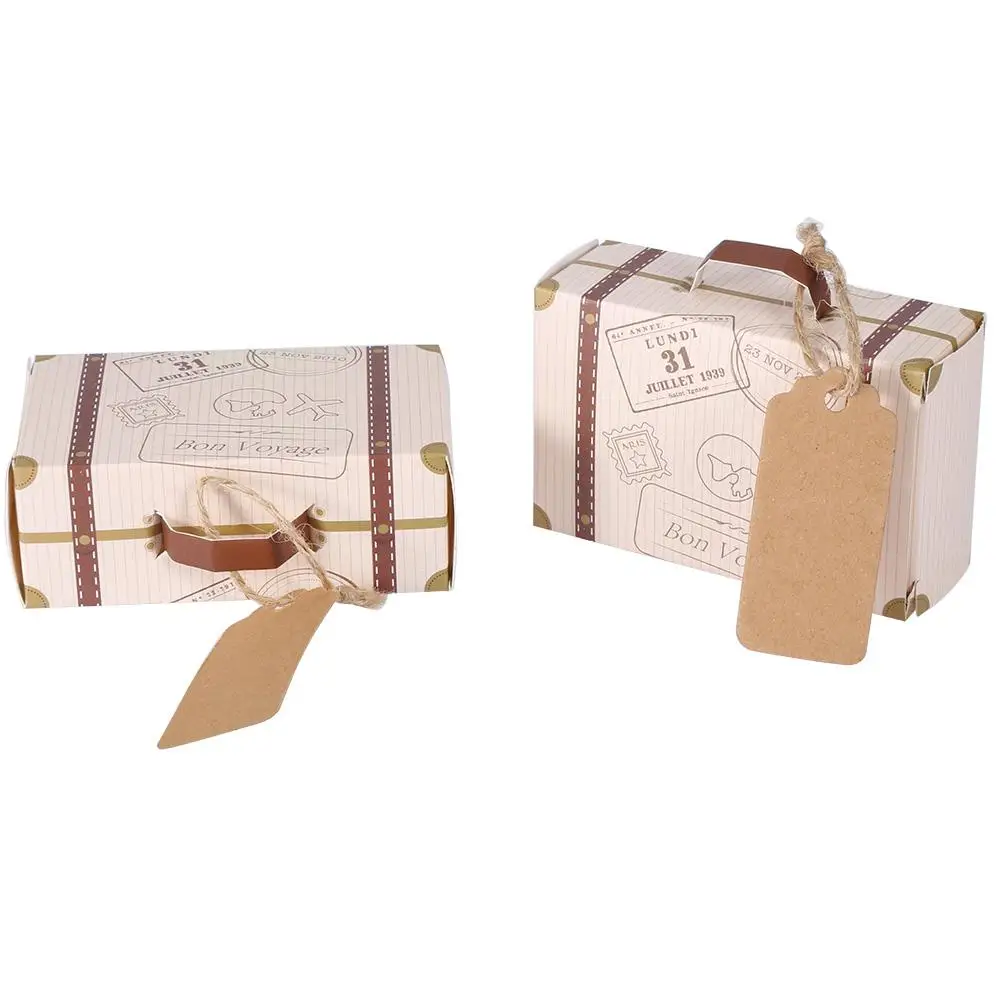 Новый подарок сделай сам 50 шт./компл. мини чемодан элегантная портативная