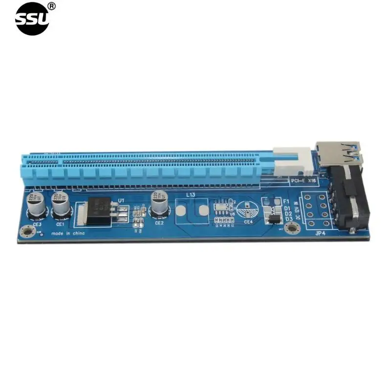 SSU PCIe к PCI Express 1x 16x расширитель переходная карта адаптер для BTC не нужно