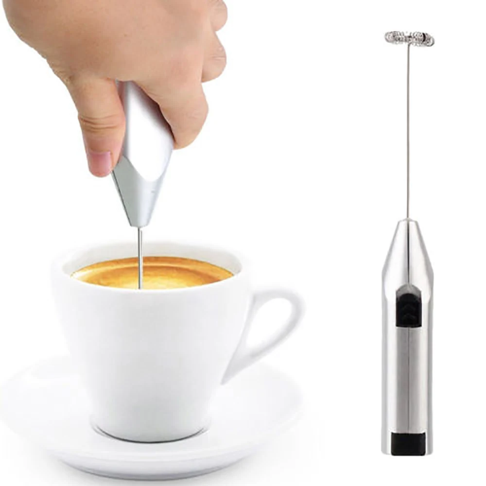 1pc Mini Non-stick Milk Drink Coffee Mixer Electric Egg Beater Practical Kitchen Cooking Tool | Дом и сад