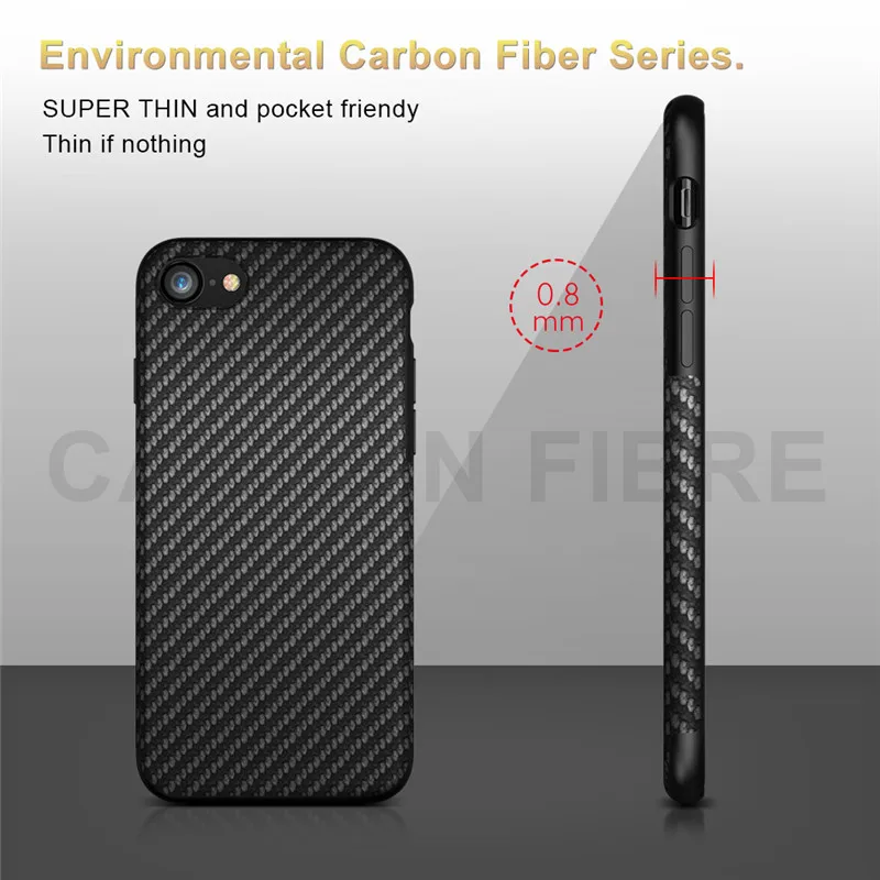 KISSCASE Carbon Fiber TPU Shockproof Case For Samsung Galaxy S10 S10E plus Soft Silicon Back Cover for Plus |
