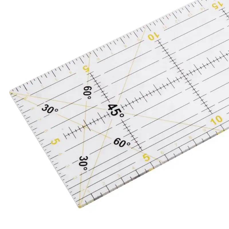

DIY Acrylic Clothes Quilting Sewing Patchwork Ruler Needlework Cutting Tool reglas patchwork patchwork ruler regle