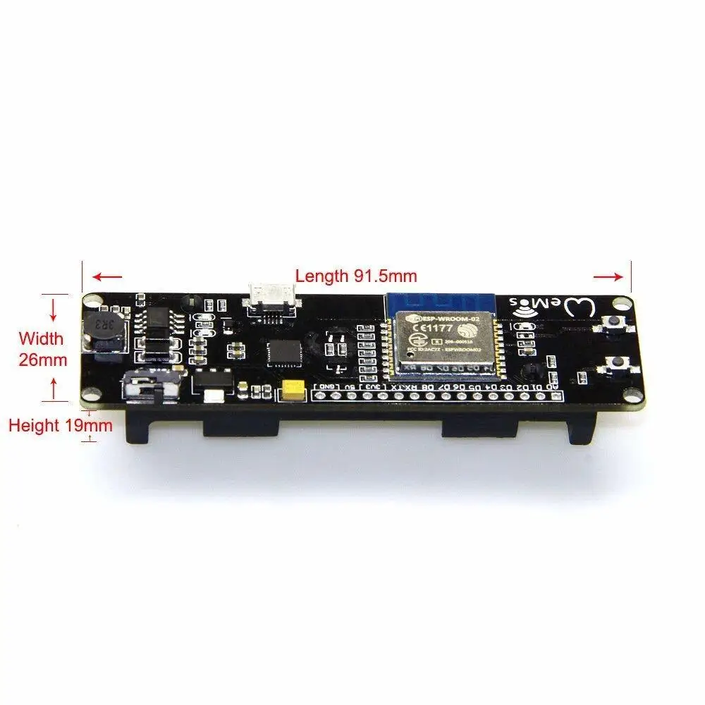 ESP8266 для WeMos D1 Esp Wroom 02 материнская плата Mini WiFi модуль Nodemcu 18650 аккумулятор|Запасные