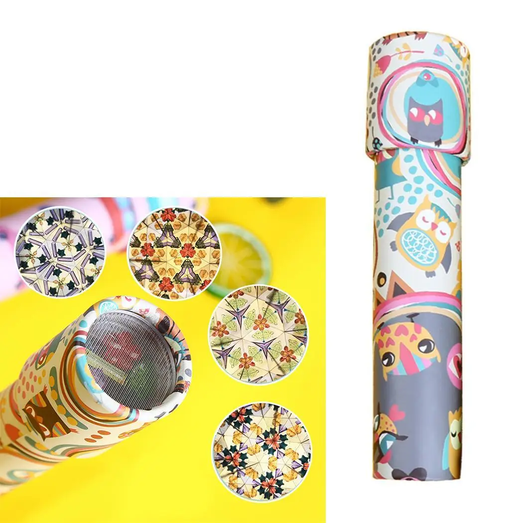 Children Adjustable Color Rotation Kaleidoscope Toy &gt3 Years Old Random Puzzle | Игрушки и хобби