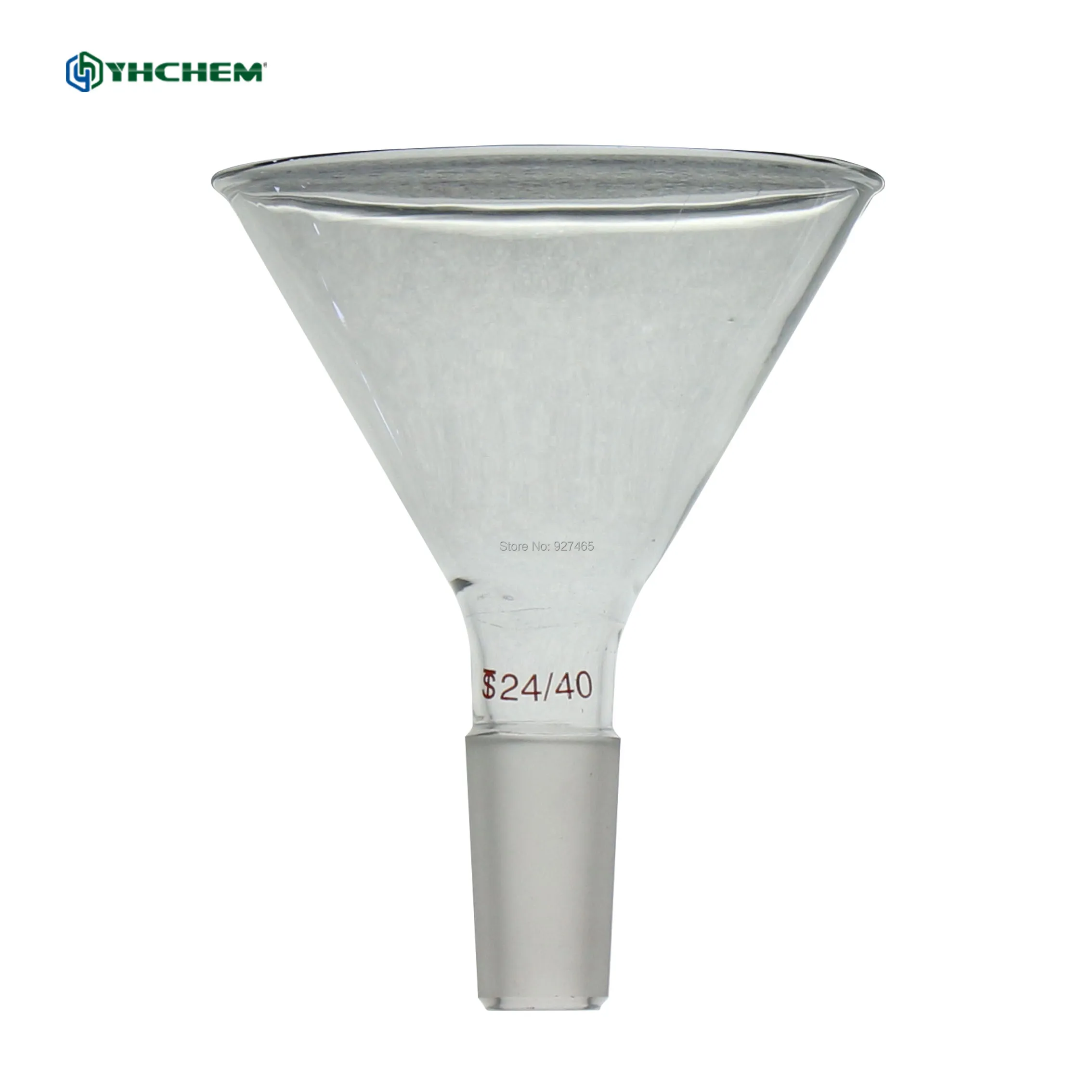 YHChem новая Стеклянная Воронка 4' открытие 24/40 для коротких дорожек дистилляции