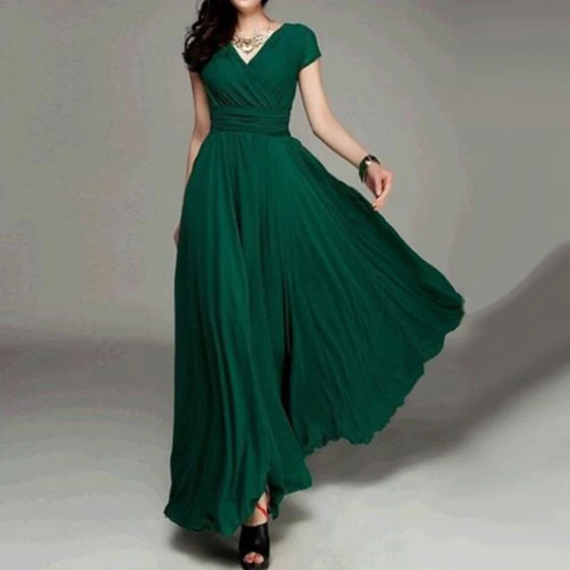 2019 новое женское сексуальное платье с v-образным вырезом размера плюс свадебное