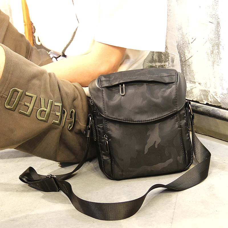 

New Fashion Small Shoulder Bags High Quality Camouflage Oxford Fabric Travel Bag Travel Cross Body Casual Mobile Phone Handbag