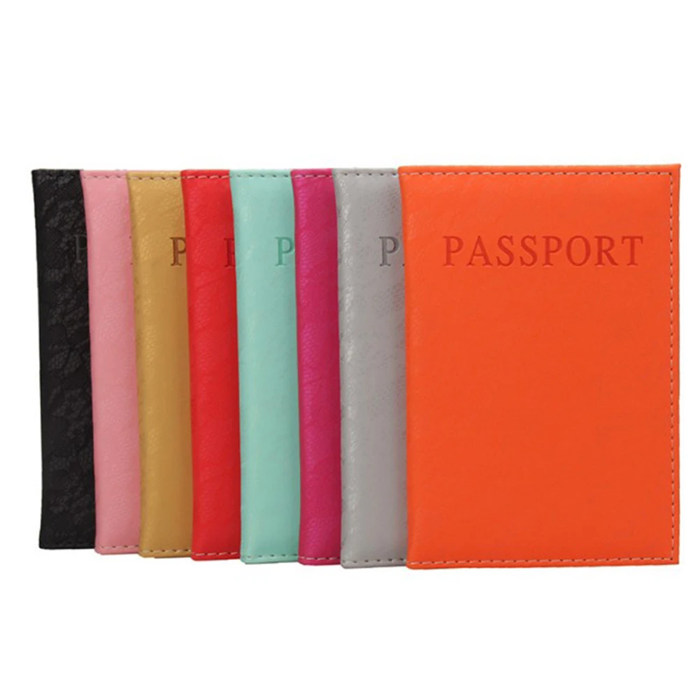 2018 модный элегантный чехол для паспорта карамельных цветов путешествий из