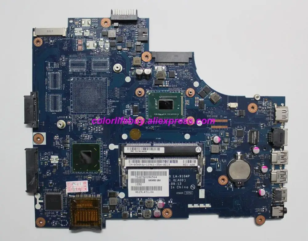 Genuine CN-03H0VW 03H0VW 3H0VW LA-9104P w 2127U CPU HM76 Laptop Motherboard Mainboard for Dell Inspiron 3521 5521 Notebook PC