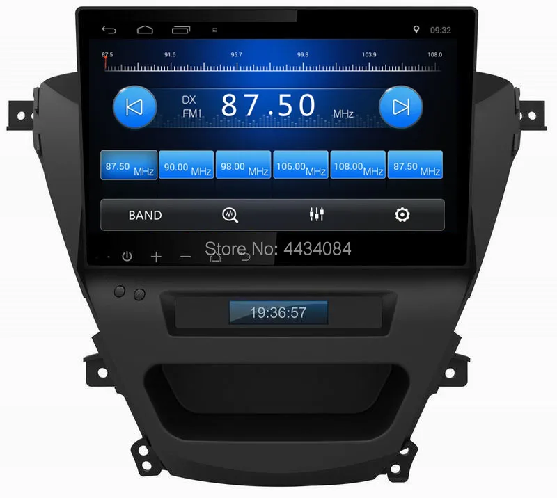 Ouchuangbo аудио Android 9 0 радио головное устройство для Hyundai Avante 2012 2014 Поддержка 4 Core