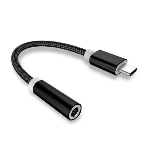 Type-C USB конвертер в 3 5 мм стерео аудио Aux Femal адаптер кабель для наушников |
