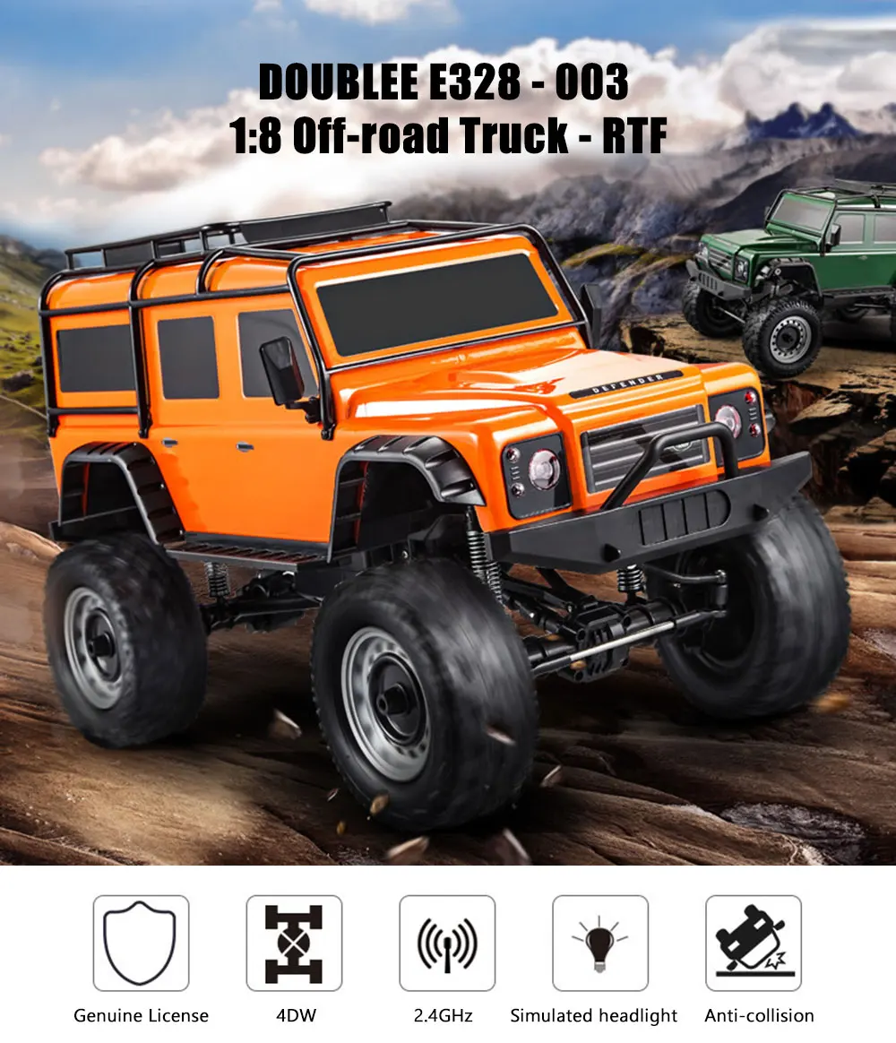 Новое поступление 1:8 внедорожный Радиоуправляемый грузовик RTF 2 4 ГГц 4WD