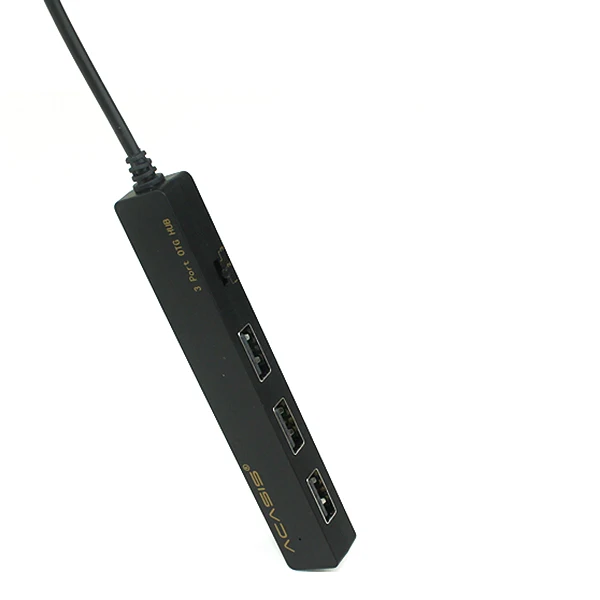 Acasis H027 мобильный планшетный ПК зарядный кабель Otg Micro-Usb концентратор 3 порта