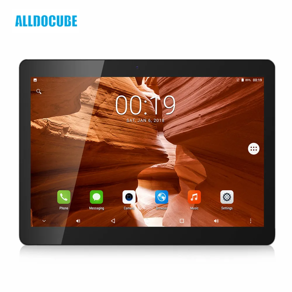 Планшет ALLDOCUBE C5 4G Phablet 9 6 дюймов Android 7 0 MTK6737 2 Гб ОЗУ 32 ПЗУ eMMC две sim карты передняя