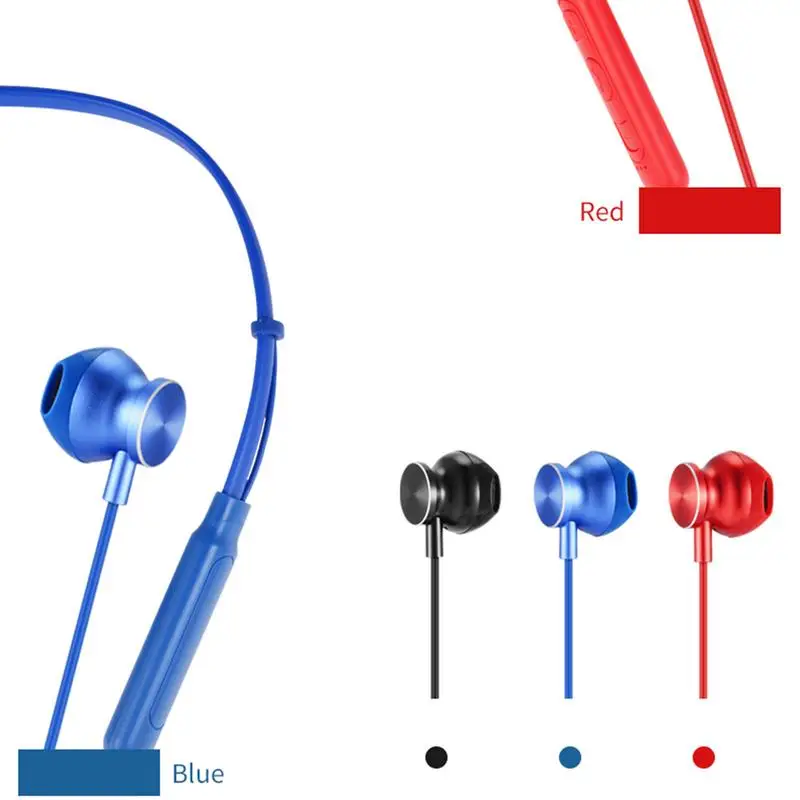 Беспроводные Bluetooth наушники портативные стерео 6D объемный звук спортивные