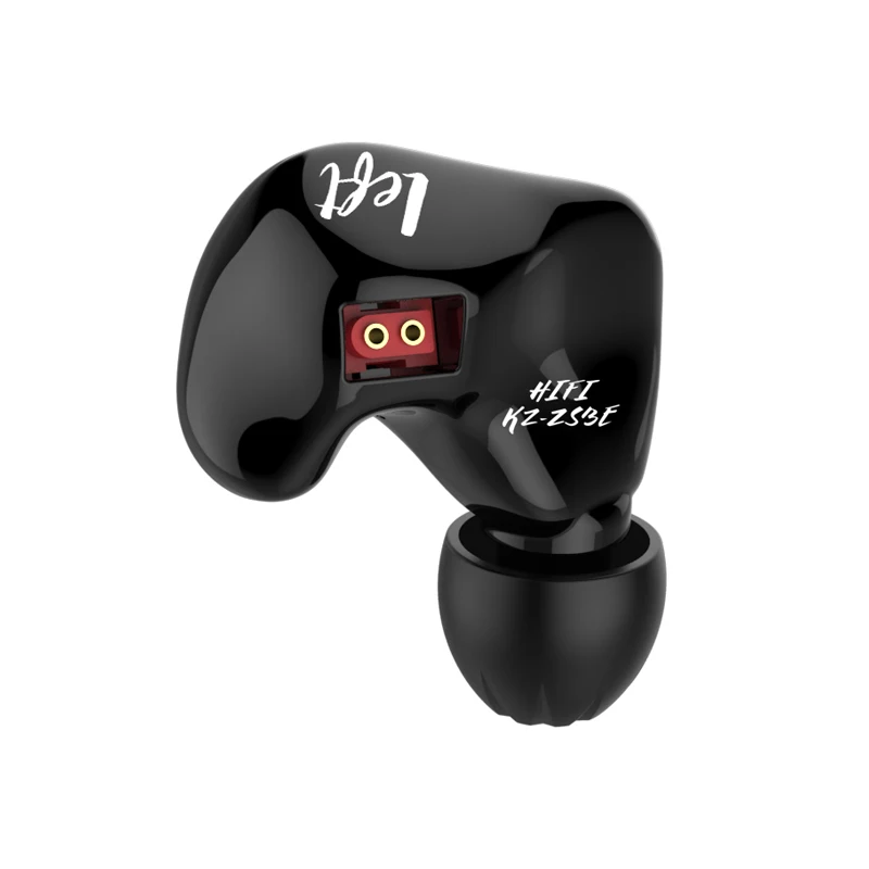 Наушники вкладыши Kz Zs3e динамическая Hi Fi стереогарнитура с монитором спортивные