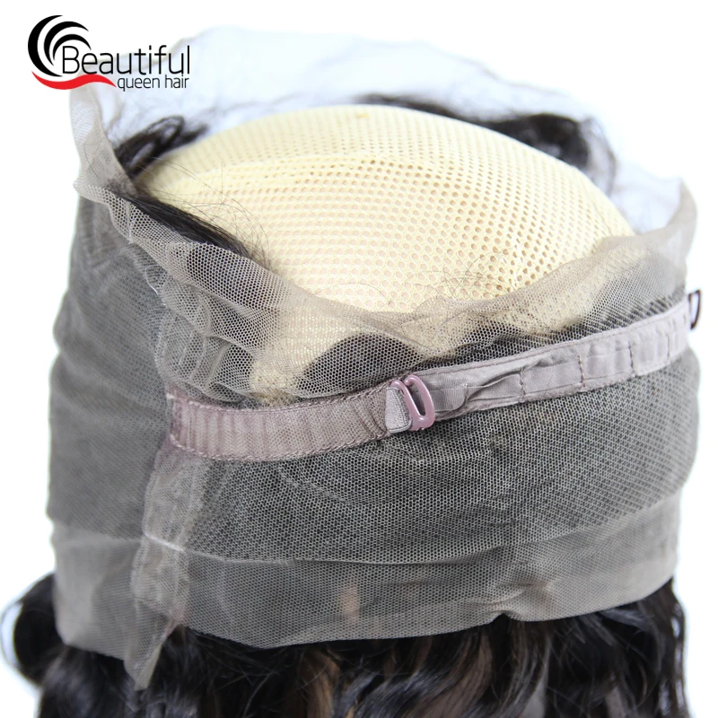 Beautiful Queen Brazilian Human Hair 360 Lace Frontal 22x4 Loose Wave Pre Plucked Hairline Remy Free Shipping | Шиньоны и парики