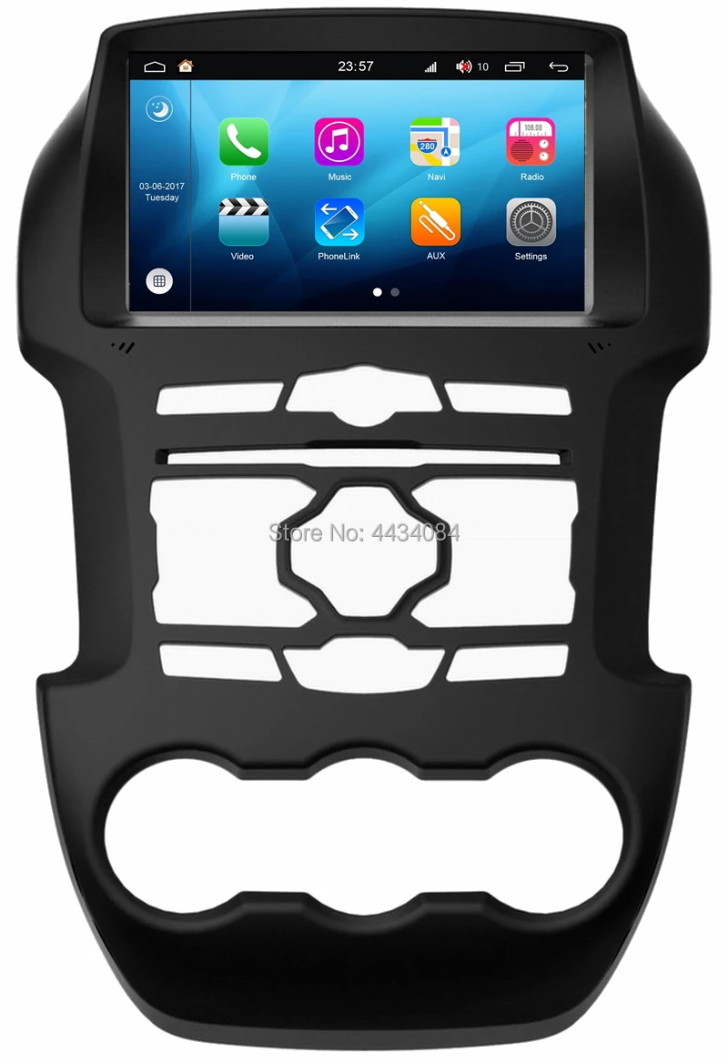 Ouchuangbo IPS экран автомобильный gps S200 платформа умная навигация android 8 0 для Ford Ranger 2013