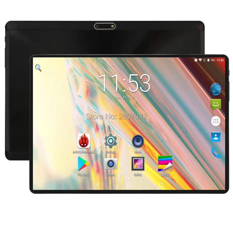 10 дюймовый планшетный ПК 3G 4G LTE Octa Core 4 Гб RAM 64 ROM Dual SIM 8.0MP Android 8 0 GPS 280*800 HD IPS планшет