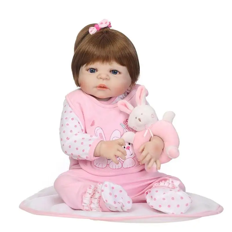 NPK Reborn Baby имитация куклы кудрявые волосы эмулированная кукла Дети Playmate модный