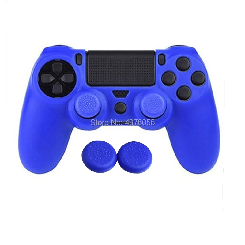Мягкий силиконовый резиновый чехол для PS4 Slim Pro контроллер Dualshock4 джойстик
