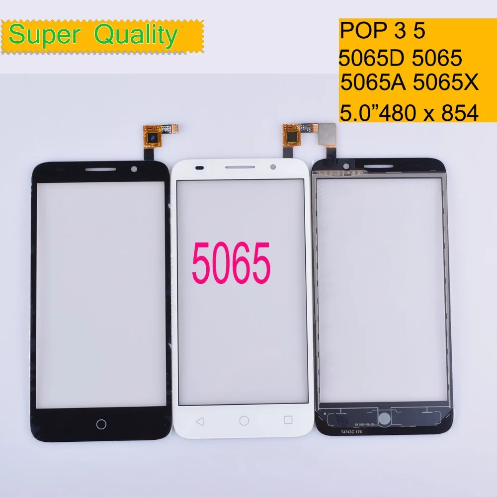 10 шт./лот для Alcatel One Touch POP 3 5 OT5065 5065 5065A 5065X сенсорный экран Сенсорная панель