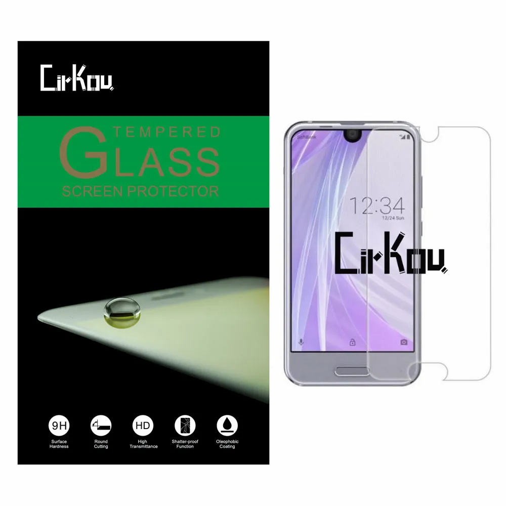 Для AQUOS R compact SHV41 701SH SH-M06 2.5D Arc Edge 0 33 мм 9Н Твердость анти-всплеск 100% Закаленное
