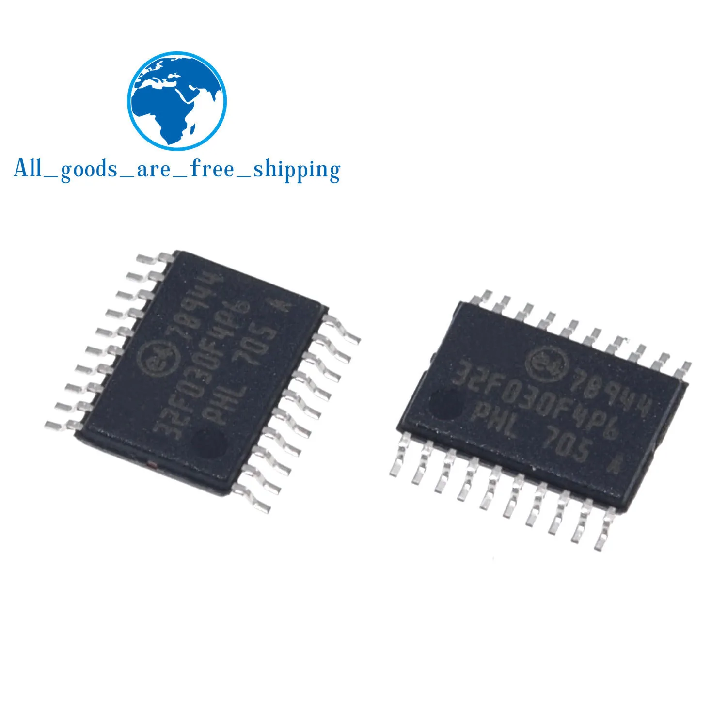 5 шт. STM32F030F4P6 TSSOP 20 STM32F030 32F030F4P6 SMD высокой добавленной стоимостью линии на базе ARM 32