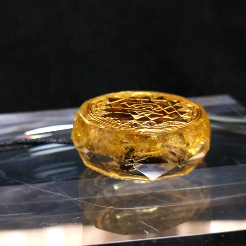 AURAREIKI Orgonite кристалл энергия кулон ожерелье Исцеление помощь любовь счастье для